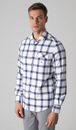Camisa Flanela Manga Longa Xadrez
