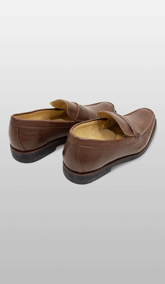 Mocassim Couro Gel