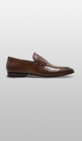 Sapato Mocassim Com Fivela Lateral Dupla