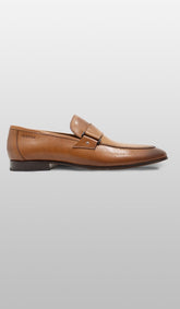 Sapato Mocassim Com Fivela Lateral Dupla