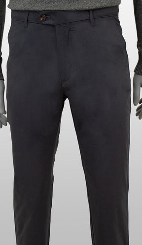 Calça Sarja Lisa Bolso Faca Com Stretch Importada