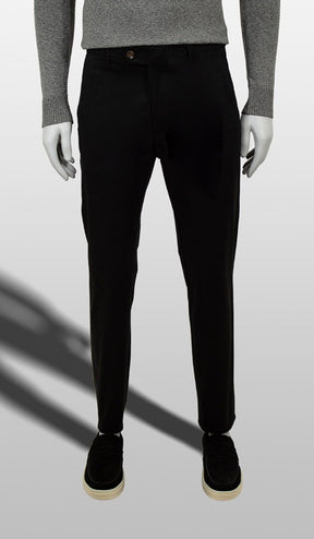 Calça Sarja Lisa Bolso Faca Com Stretch Importada