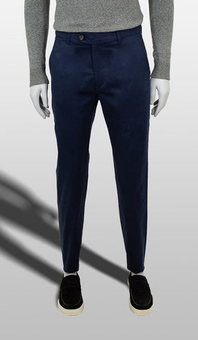 Calça Sarja Lisa Bolso Faca Com Stretch Importada