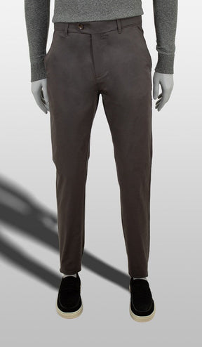 Calça Sarja Lisa Bolso Faca Com Stretch Importada