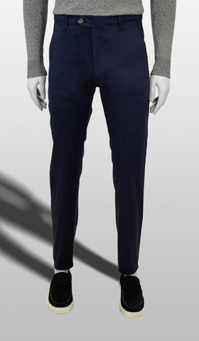 Calça Sarja Lisa Bolso Faca Com Stretch Importada