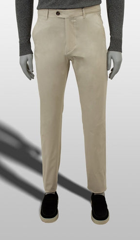 Calça Sarja Lisa Bolso Faca Com Stretch Importada