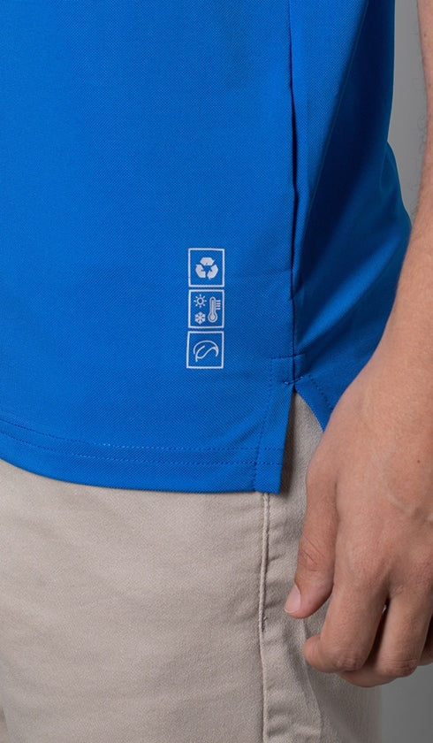 Polo Lisa Gola Retilínea Technojet