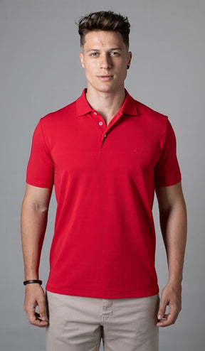 Polo Lisa Gola Retilínea Technojet