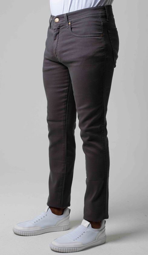 Calça Malha 5 Bolsos Home Office