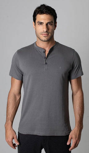 Camiseta Lisa Pima Gola Portuguesa