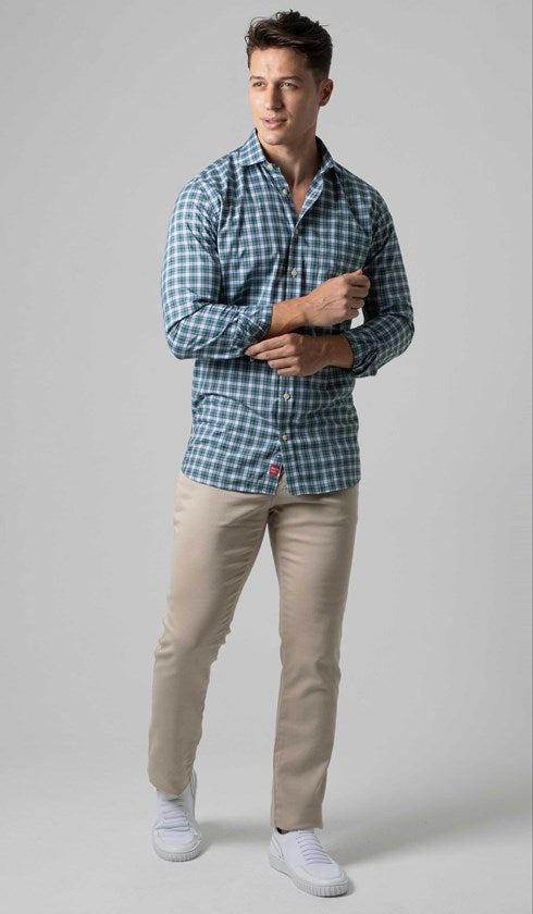Camisa Manga Longa Xadrez