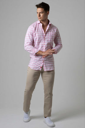 Camisa Manga Longa Xadrez