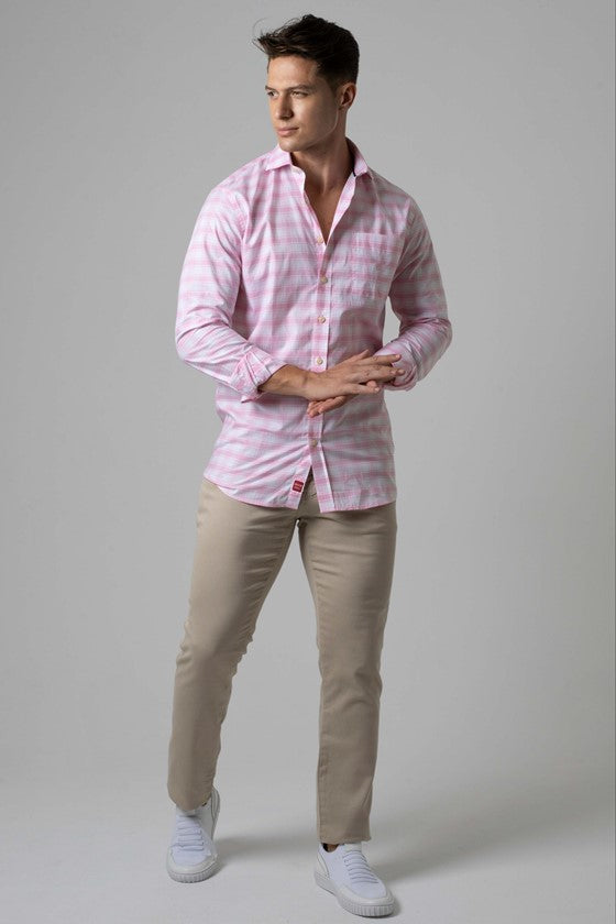 Camisa Manga Longa Xadrez