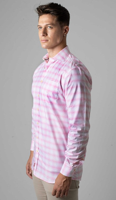 Camisa Manga Longa Xadrez