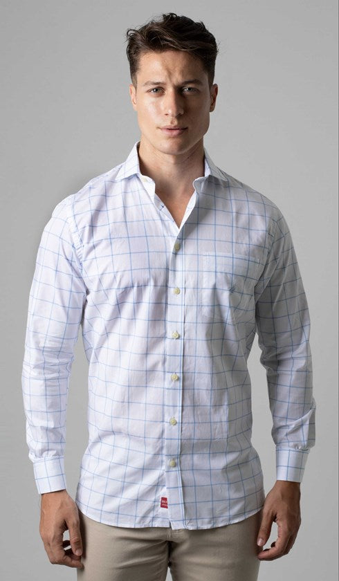 Camisa Manga Longa Xadrez