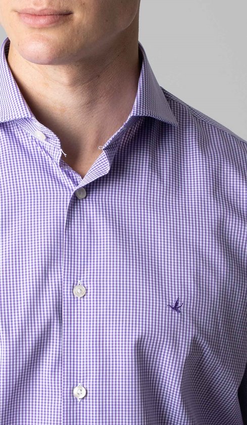 Camisa Manga Longa Xadrez Slim Luthai