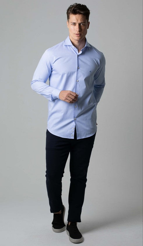 Camisa Manga Longa Xadrez Slim Luthai
