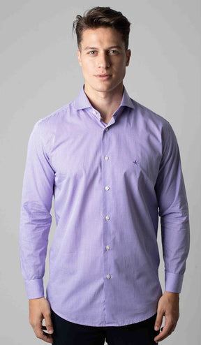 Camisa Manga Longa Xadrez Slim Luthai