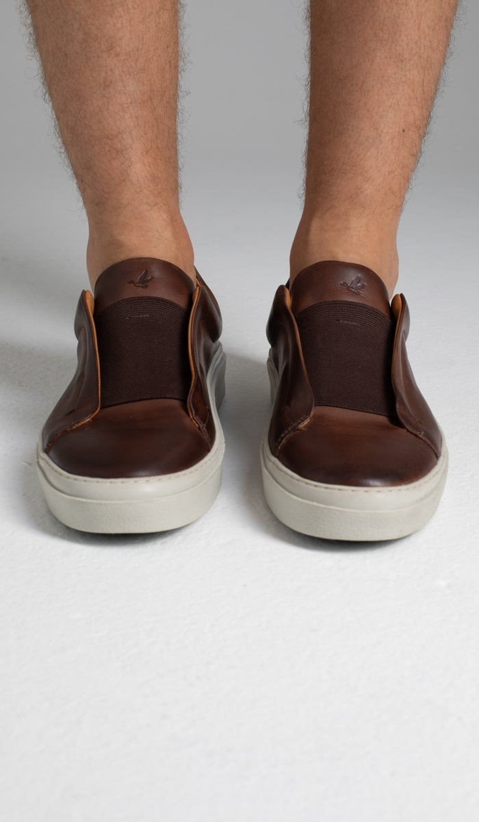 Tênis Couro Imola Solado Borracha