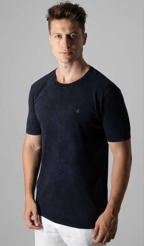 T- Shirt Gola Careca Marmorizada