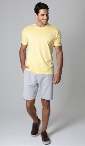T-Shirt Gola Careca Com Bordado