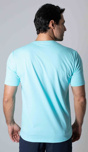 T-Shirt Gola Careca Com Bordado