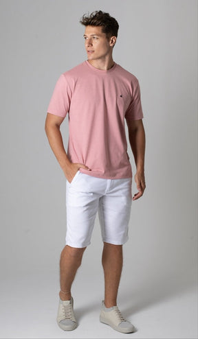 T-Shirt Gola Careca Com Bordado