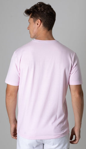 T-Shirt Gola Careca Com Bordado
