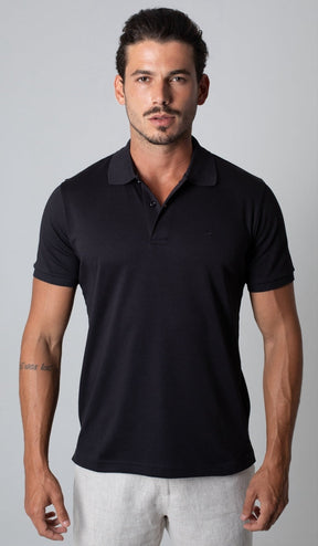 Polo Manga Curta Gola Retilínea Special Pima Importada