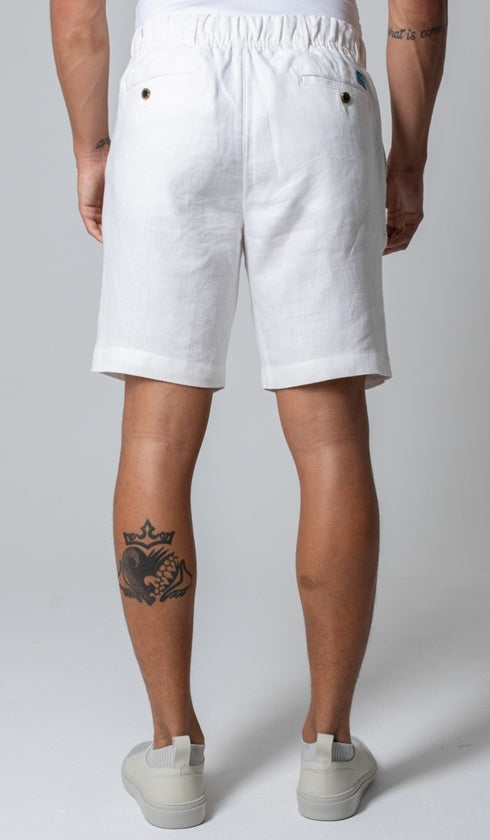 Bermuda Linho Bolso Faca Importada