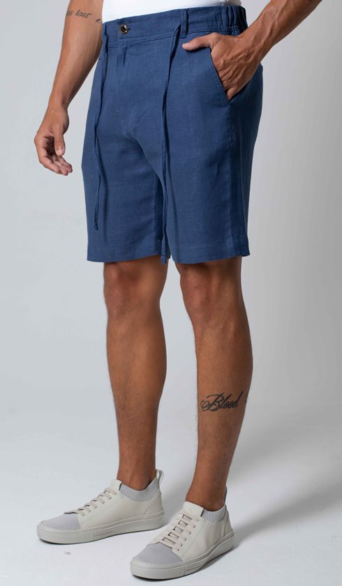 Bermuda Linho Bolso Faca Importada
