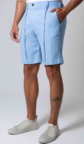 Bermuda Linho Bolso Faca Importada