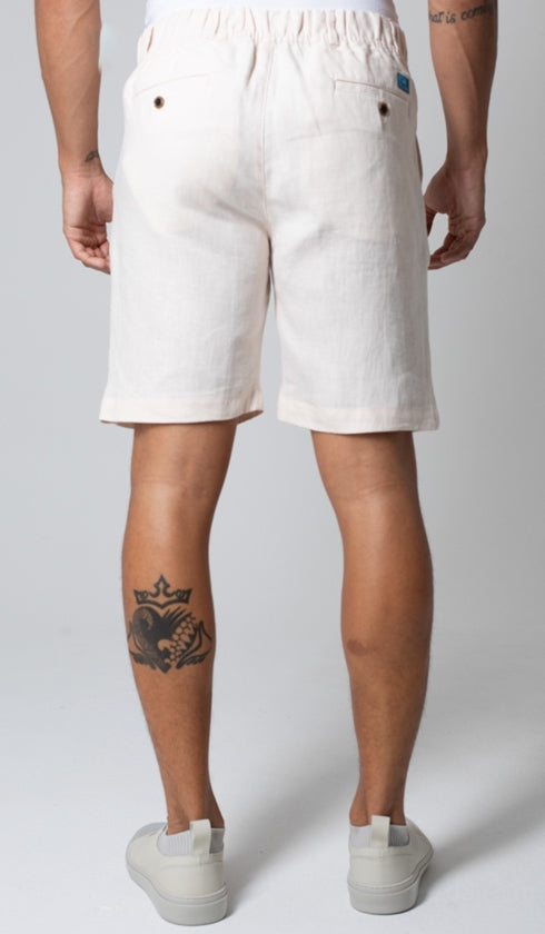 Bermuda Linho Bolso Faca Importada