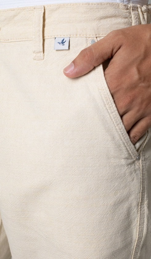 Bermuda Fio Liso 1/2 Cos Pai E Filho