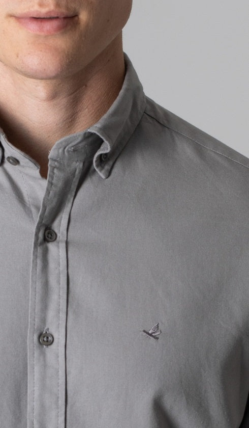 Camisa Manga Longa Oxford Button Down