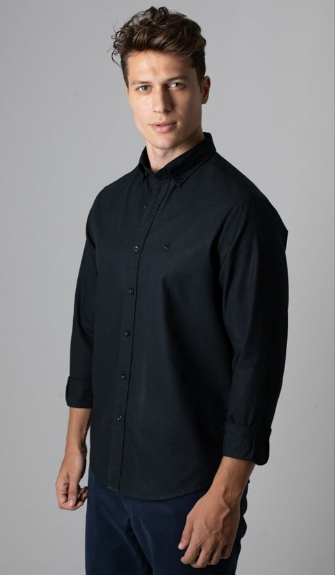 Camisa Manga Longa Oxford Button Down