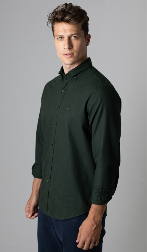 Camisa Manga Longa Oxford Button Down