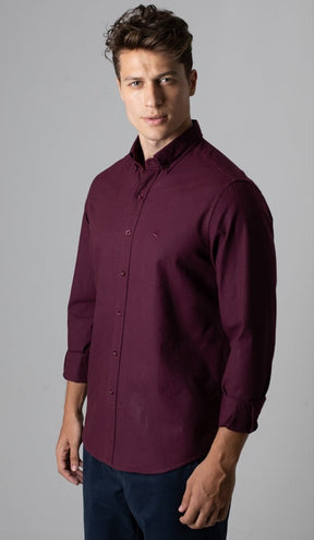 Camisa Manga Longa Oxford Button Down