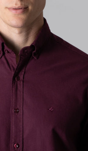 Camisa Manga Longa Oxford Button Down