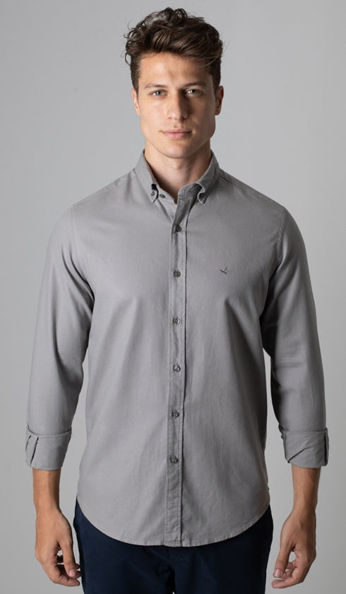 Camisa Manga Longa Oxford Button Down
