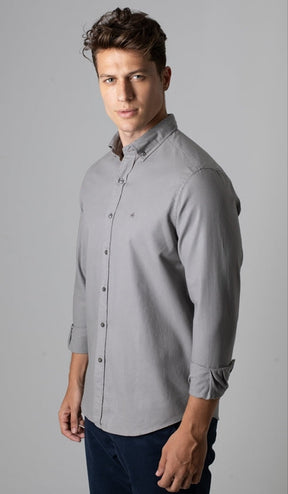 Camisa Manga Longa Oxford Button Down