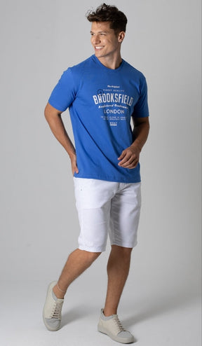 T-Shirt Gola Careca Estampada Pai E Filho