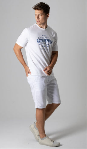 T-Shirt Gola Careca Estampada Pai E Filho