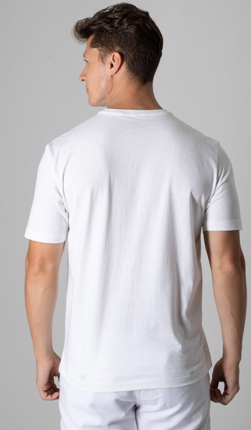 T-Shirt Gola Careca Estampada Pai E Filho