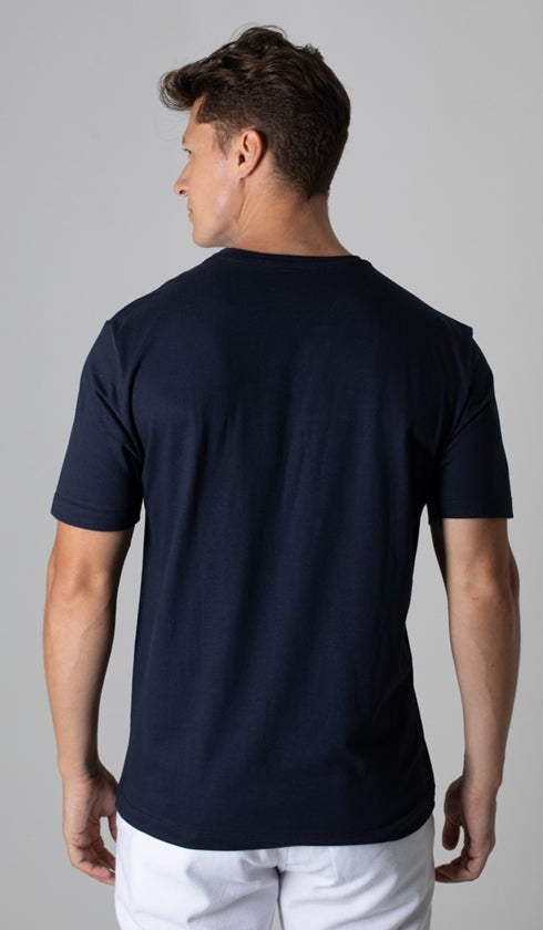 T-Shirt Gola Careca Estampada Pai E Filho