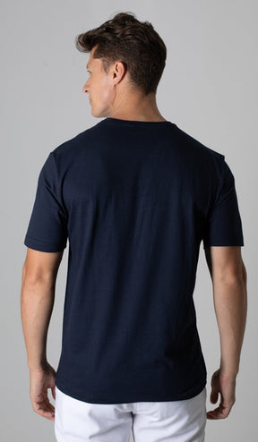 T-Shirt Gola Careca Estampada Pai E Filho