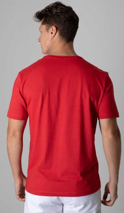 T-Shirt Gola Careca Estampada Pai E Filho