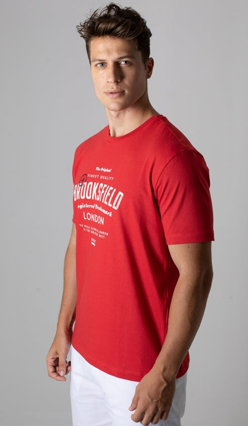 T-Shirt Gola Careca Estampada Pai E Filho
