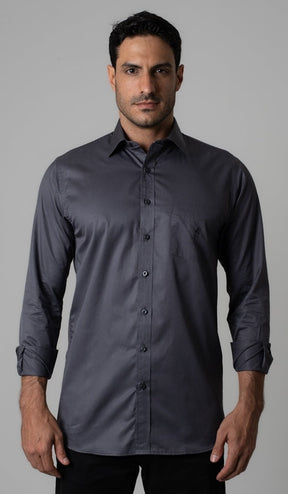 Camisa Manga Longa Lisa