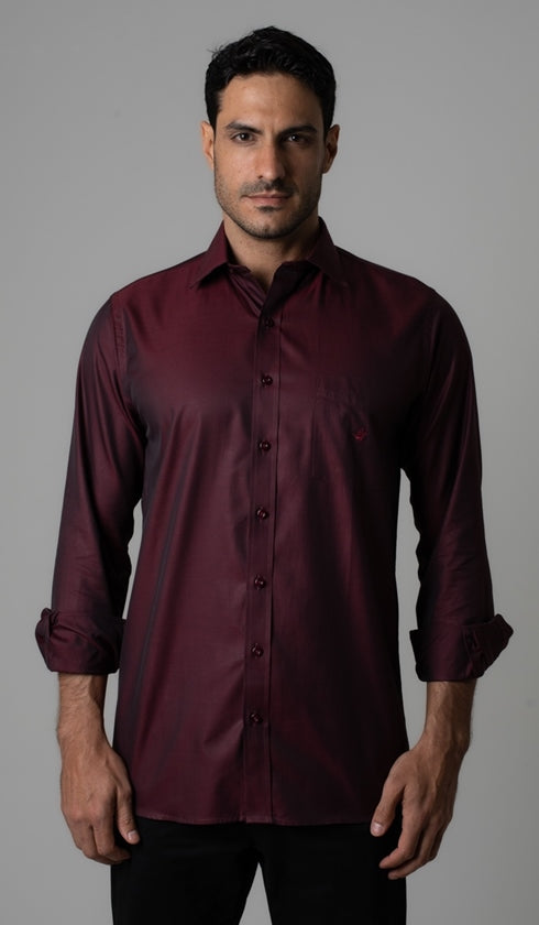 Camisa Manga Longa Lisa